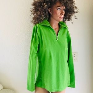 KILLTEC Green MICROFIBER Fleece Athletic JACKET 14